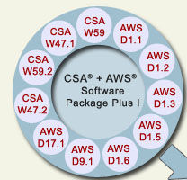 aws csa welding software demos bonuses samples including library